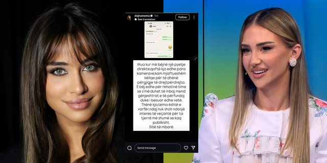 “Kam këllqe të them të vërtetën”/ Dojna Mema i përgjigjet Kiarës për ‘follow-n’: S’më duhet të mbaj mend gënjeshtrat