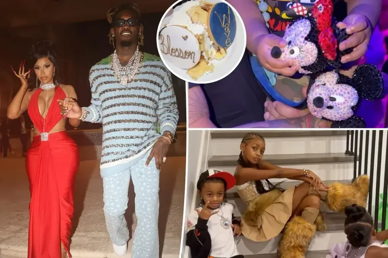 Bashkë për fëmijët/ Cardi B dhe Offset ribashkohen për një festë përrallore