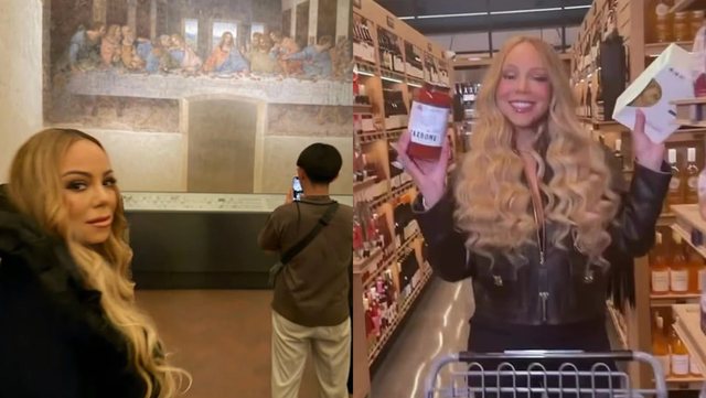 Mariah Carey pozon përballë kryeveprës së Da Vinçit, ja si reaguan fansat!